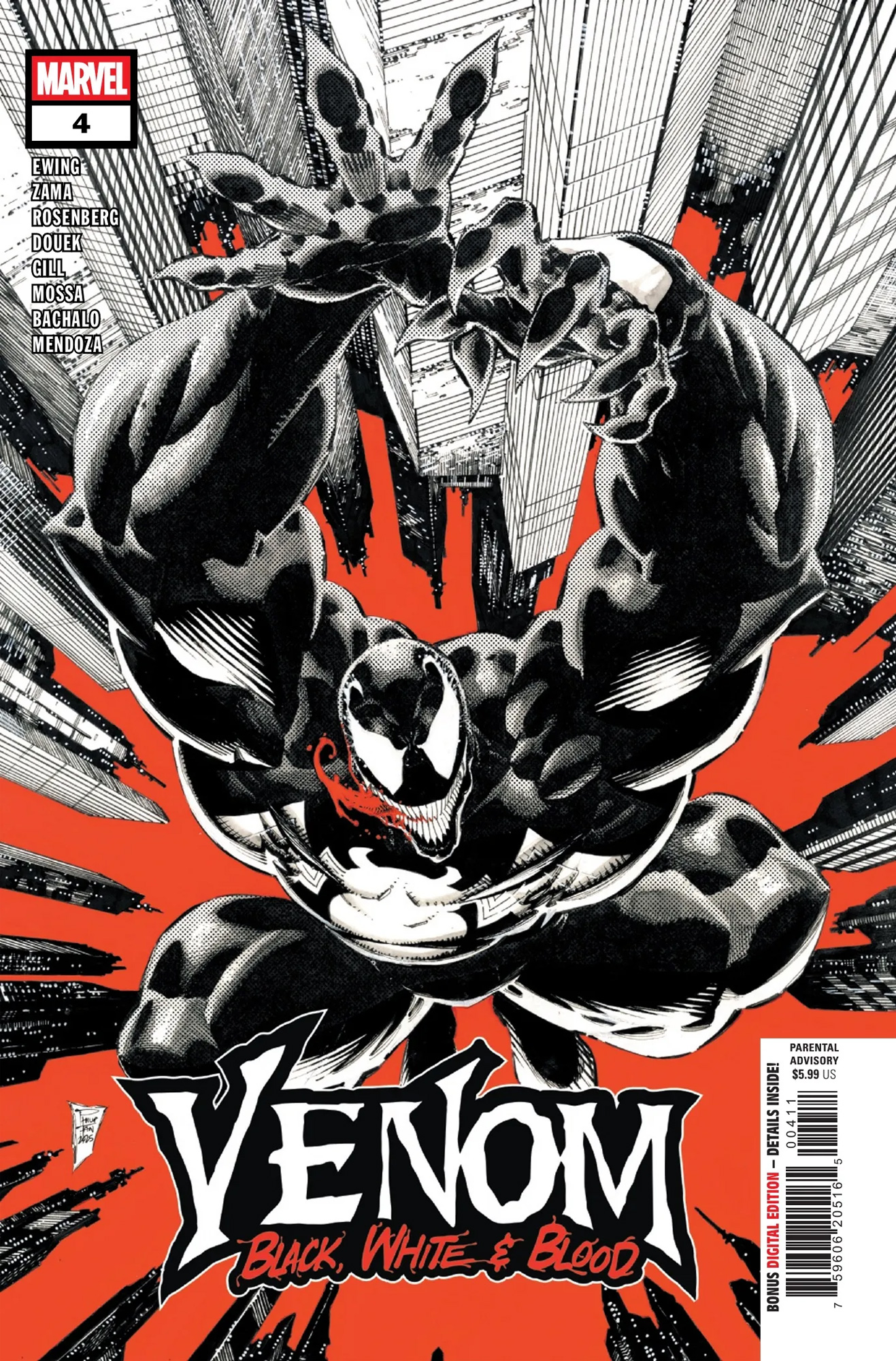 VENOM: BLACK, WHITE & BLOOD #4