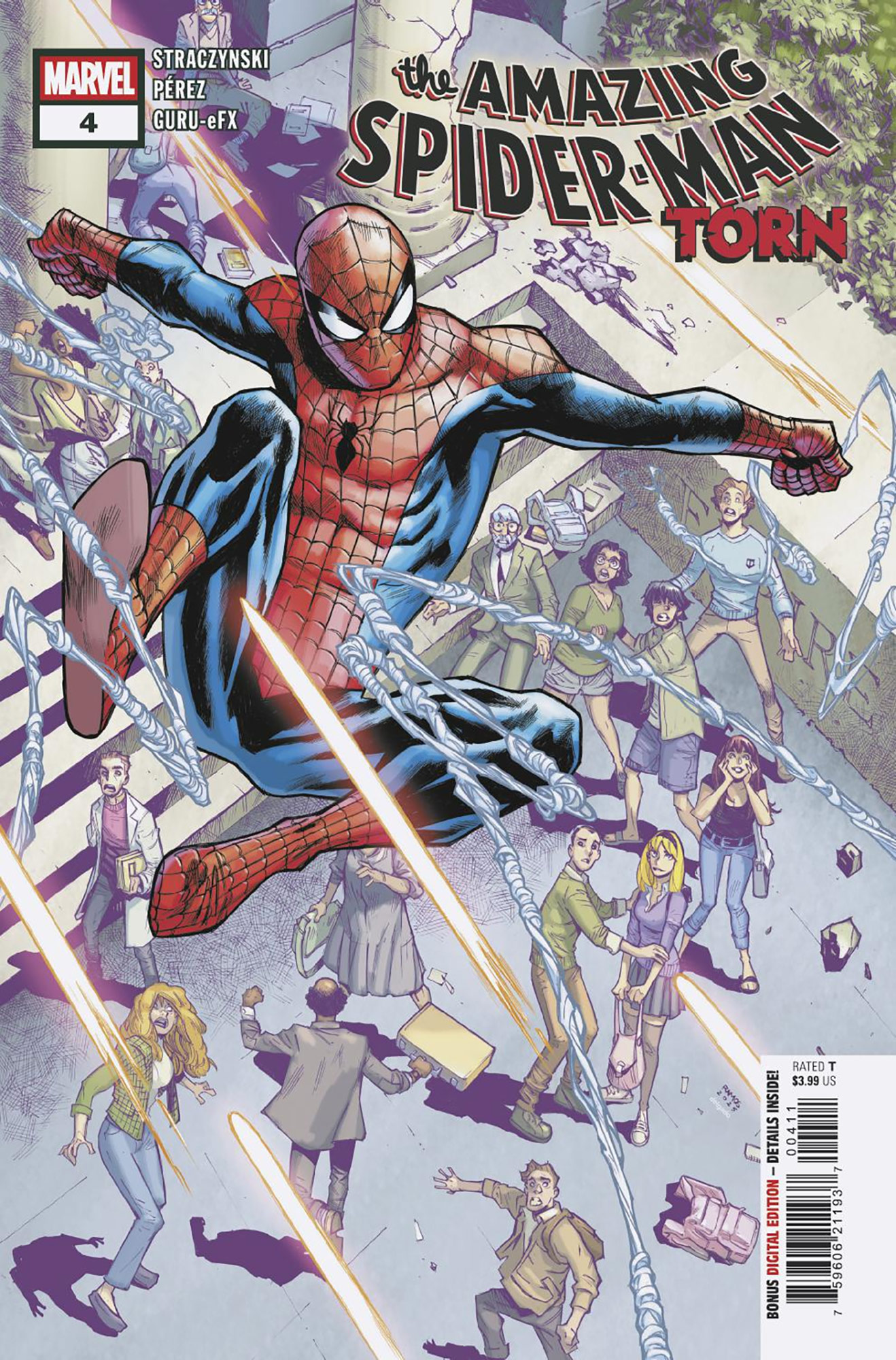 THE AMAZING SPIDER-MAN: TORN #4