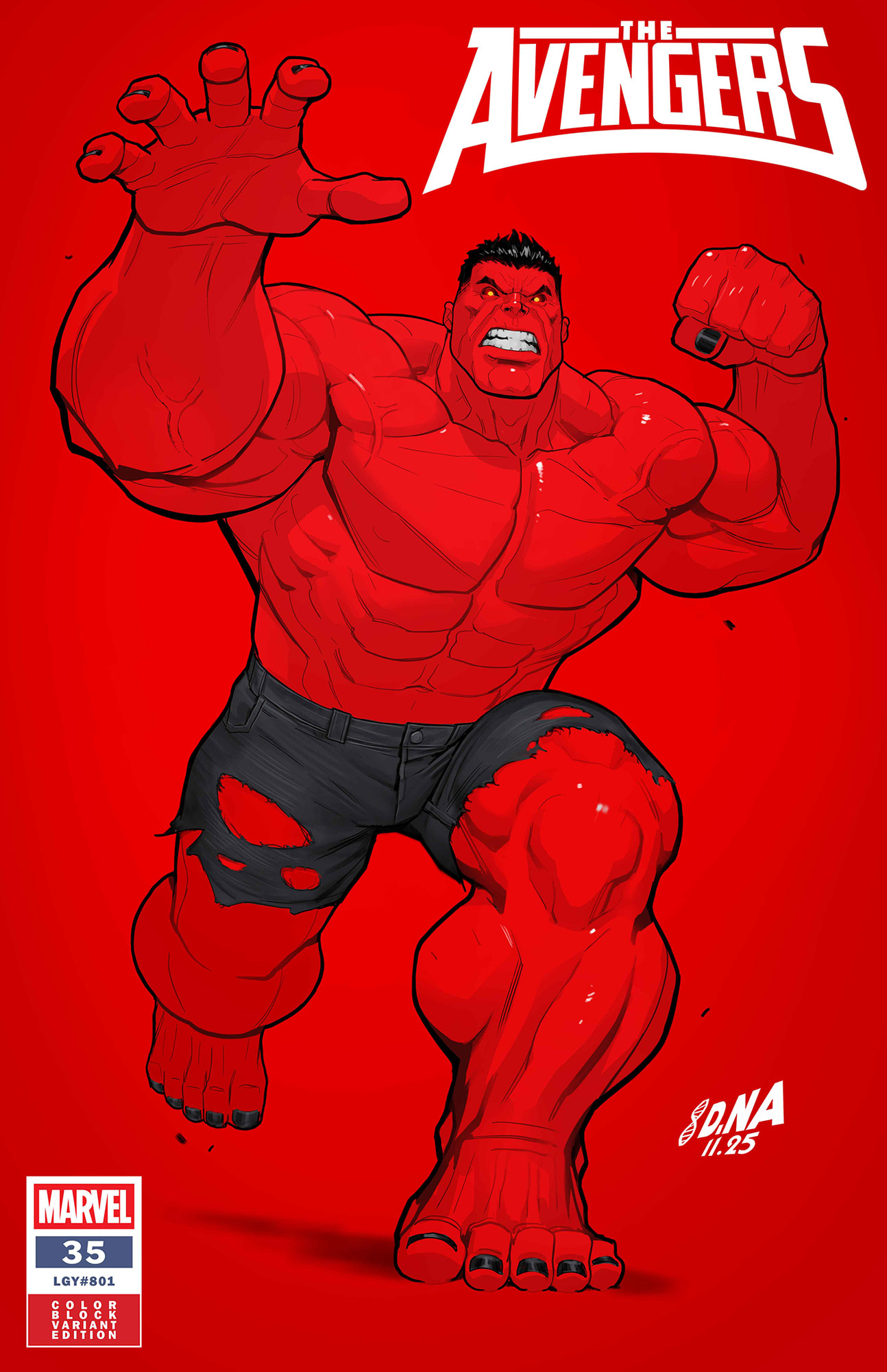 COLOR BLOCK RED Variant