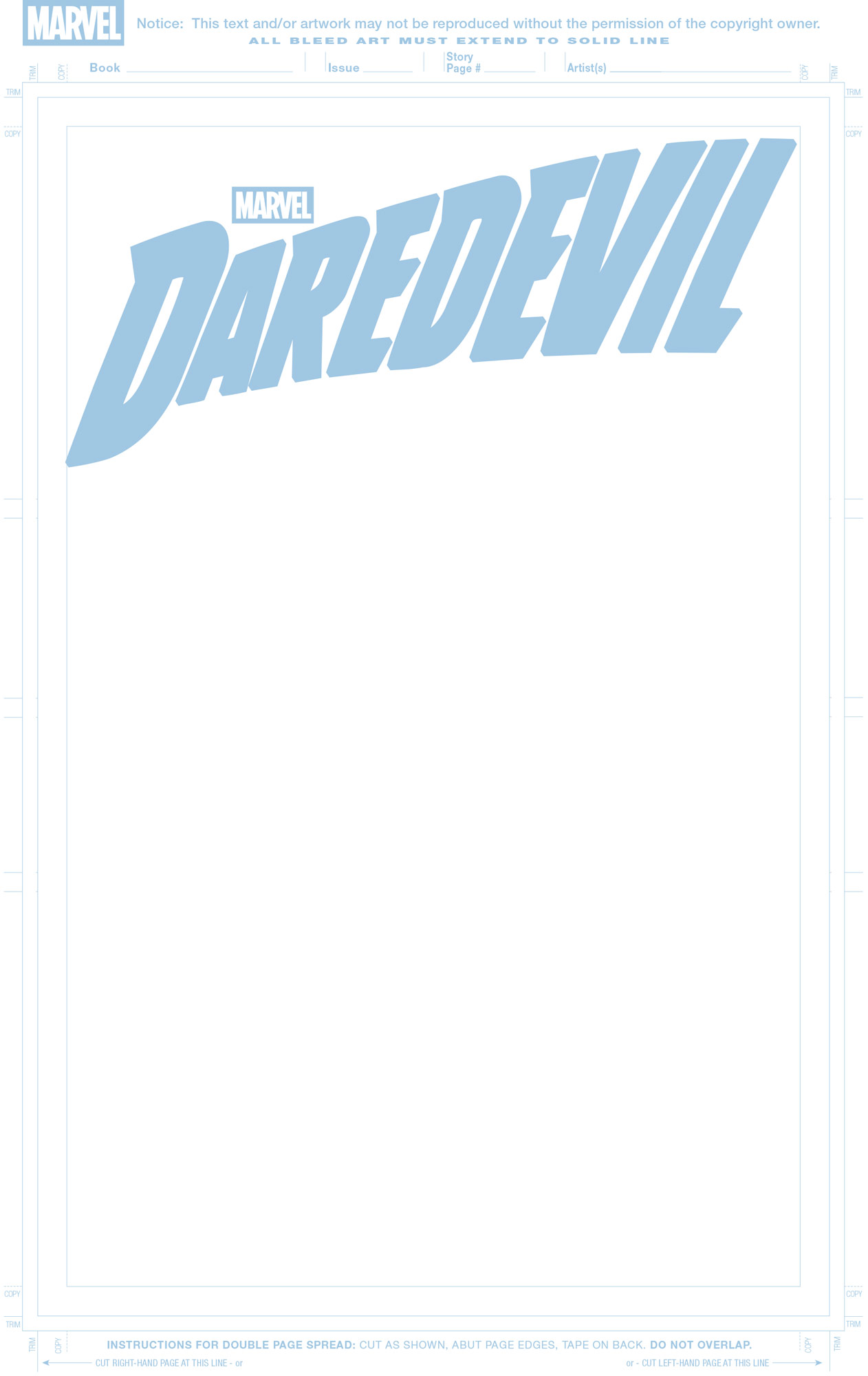 BLUE LINE BLANK Variant