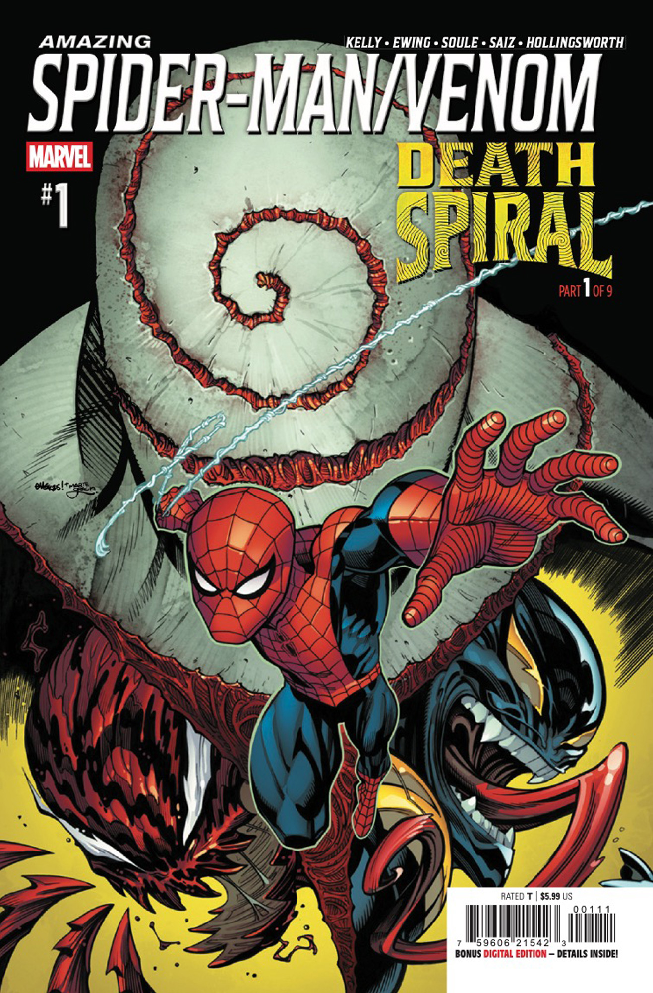 THE AMAZING SPIDER-MAN/VENOM: DEATH SPIRAL #1