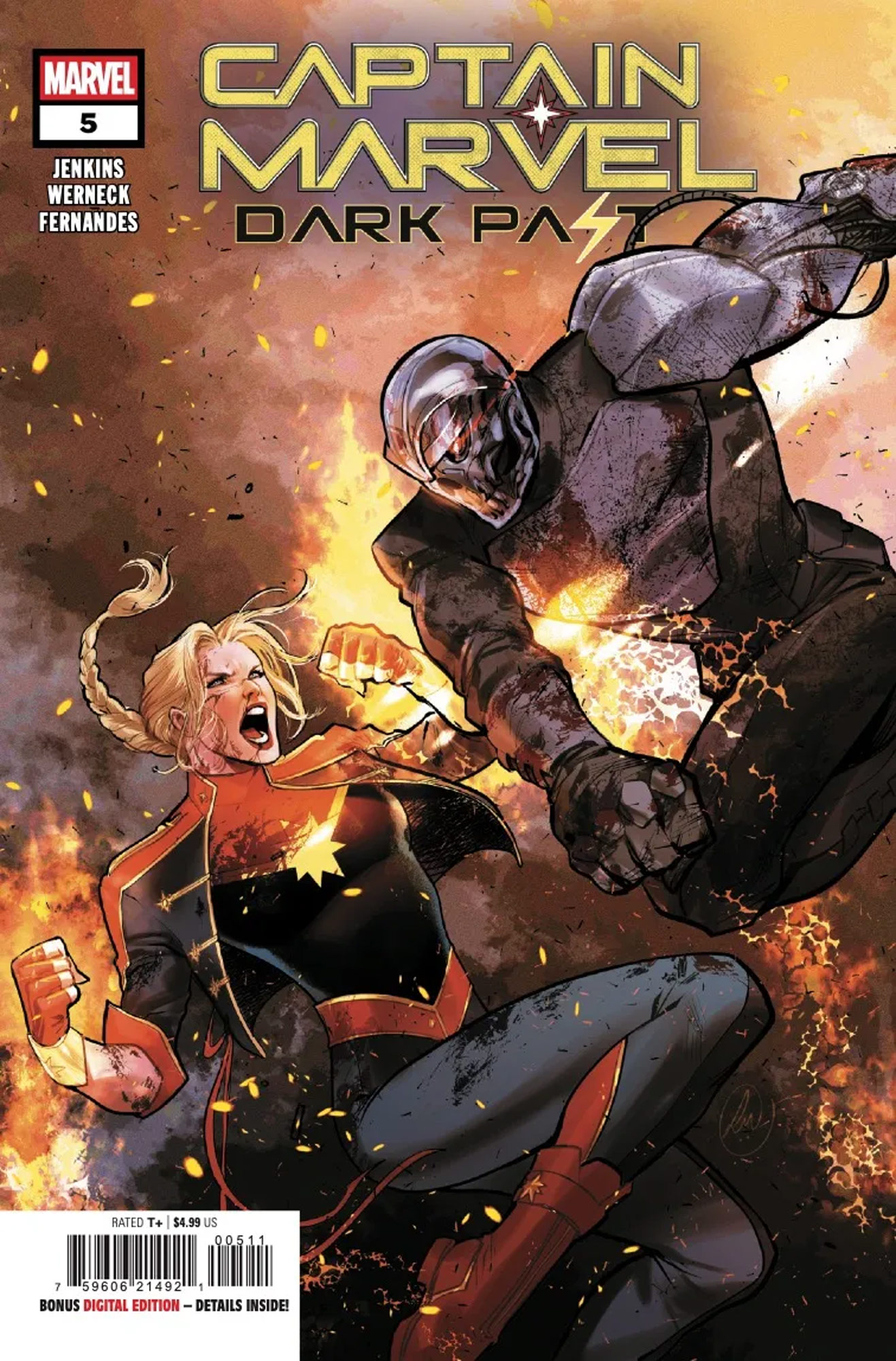 CAPTAIN MARVEL: DARK PAST #5