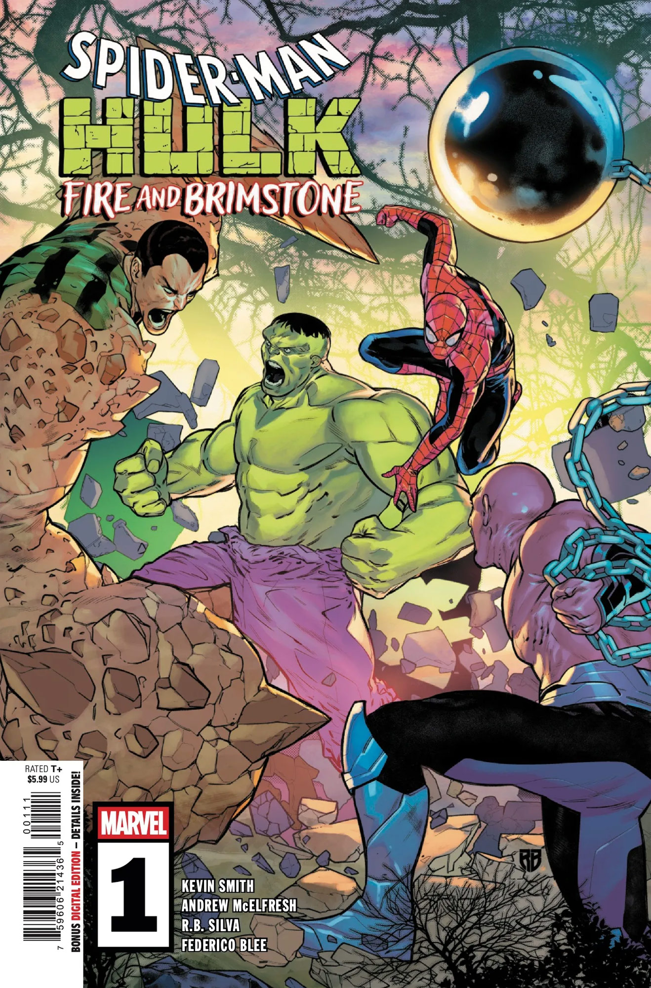 SPIDER-MAN/HULK: FIRE AND BRIMSTONE #1
