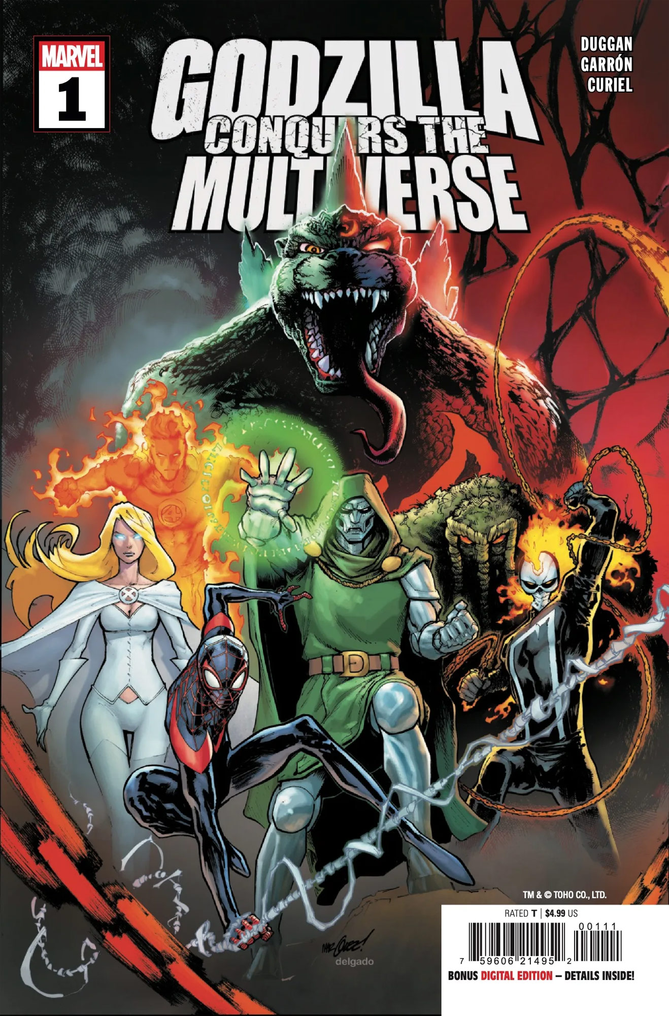 GODZILLA CONQUERS THE MULTIVERSE #1