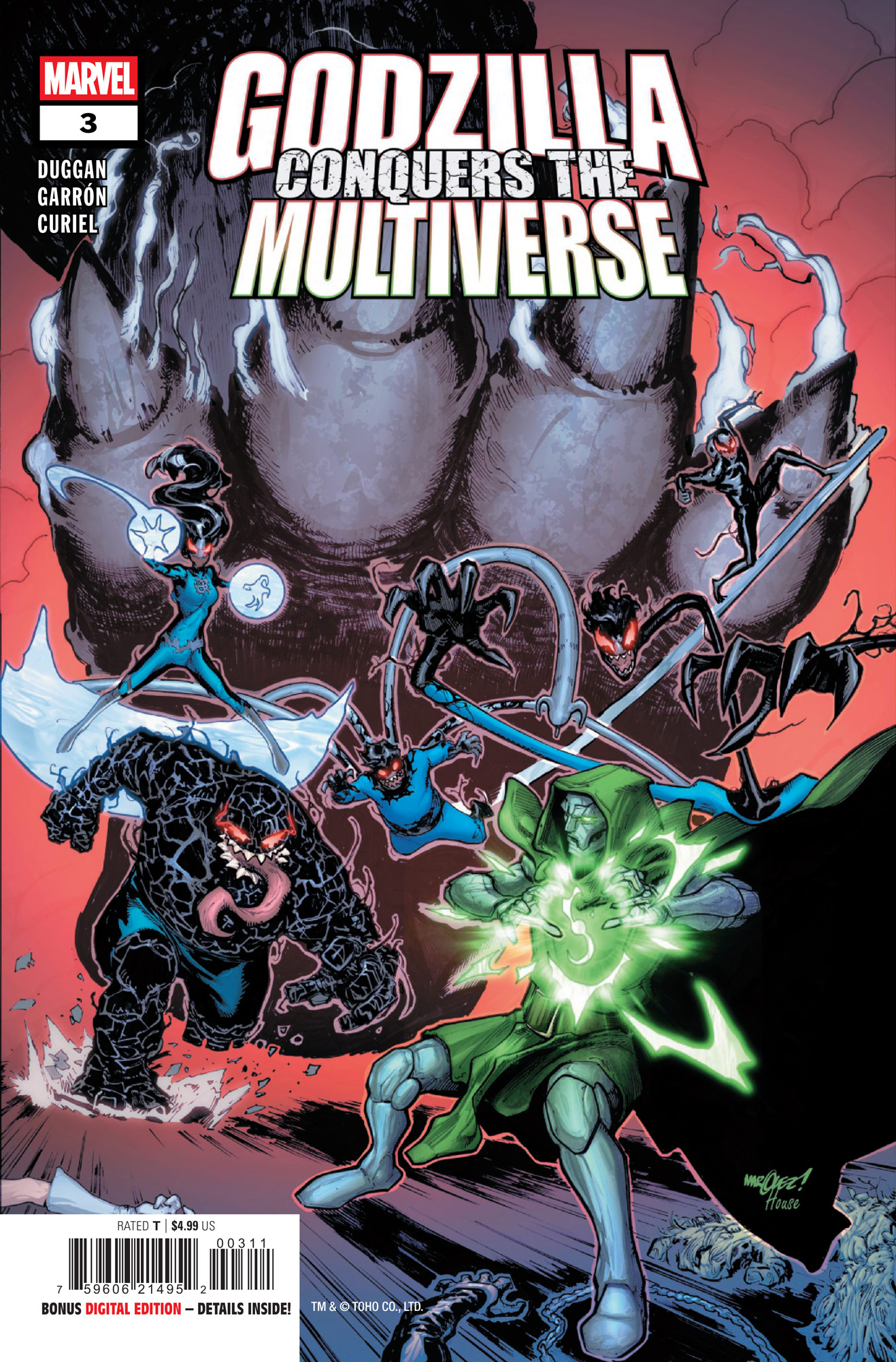 GODZILLA CONQUERS THE MULTIVERSE #3