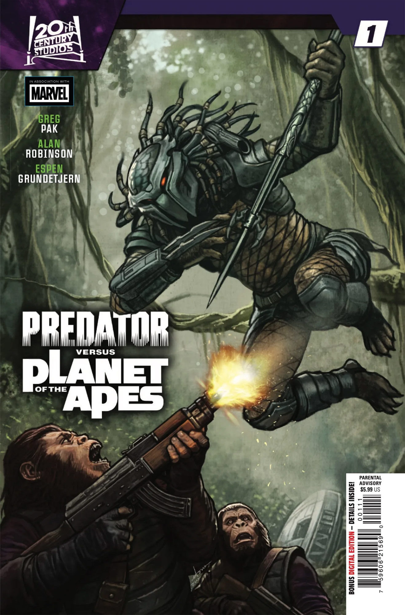 PREDATOR VS. THE PLANET OF THE APES #1