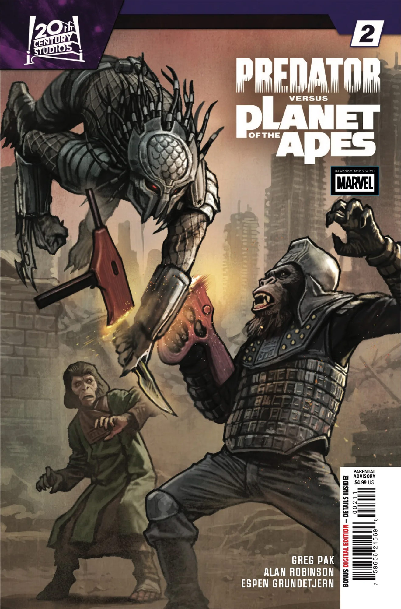 PREDATOR VS. THE PLANET OF THE APES #2