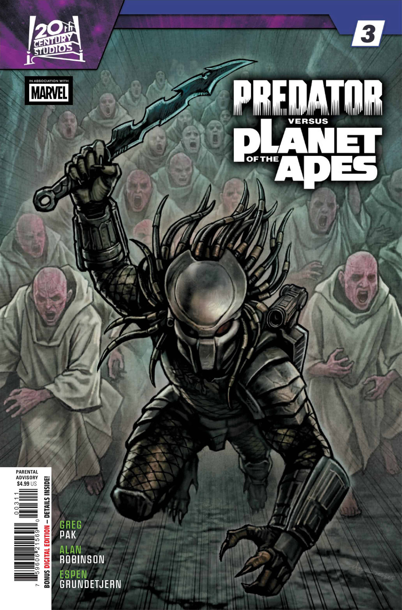 PREDATOR VS. THE PLANET OF THE APES #3