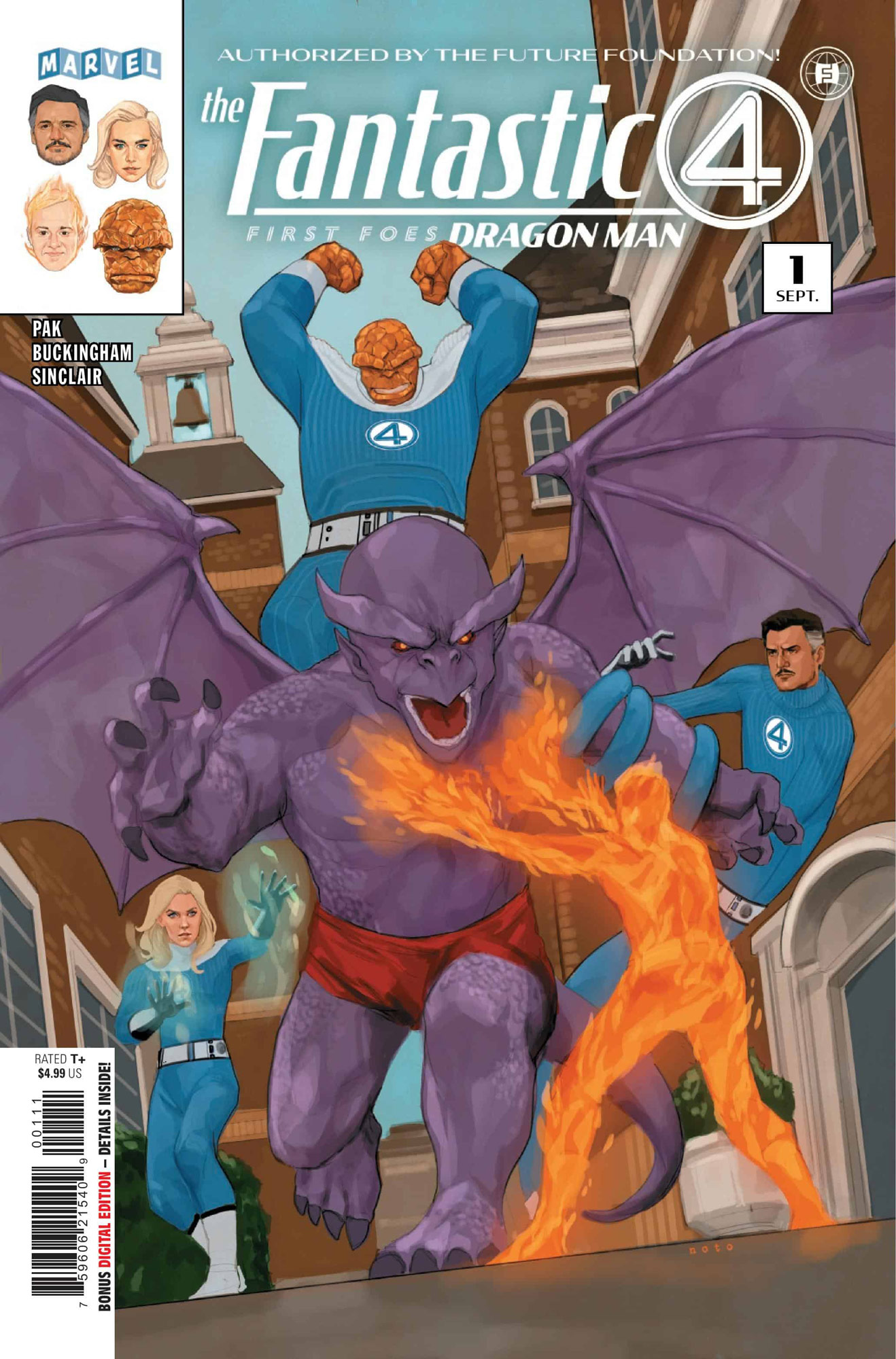 FANTASTIC FOUR: FIRST FOES - DRAGON MAN #1