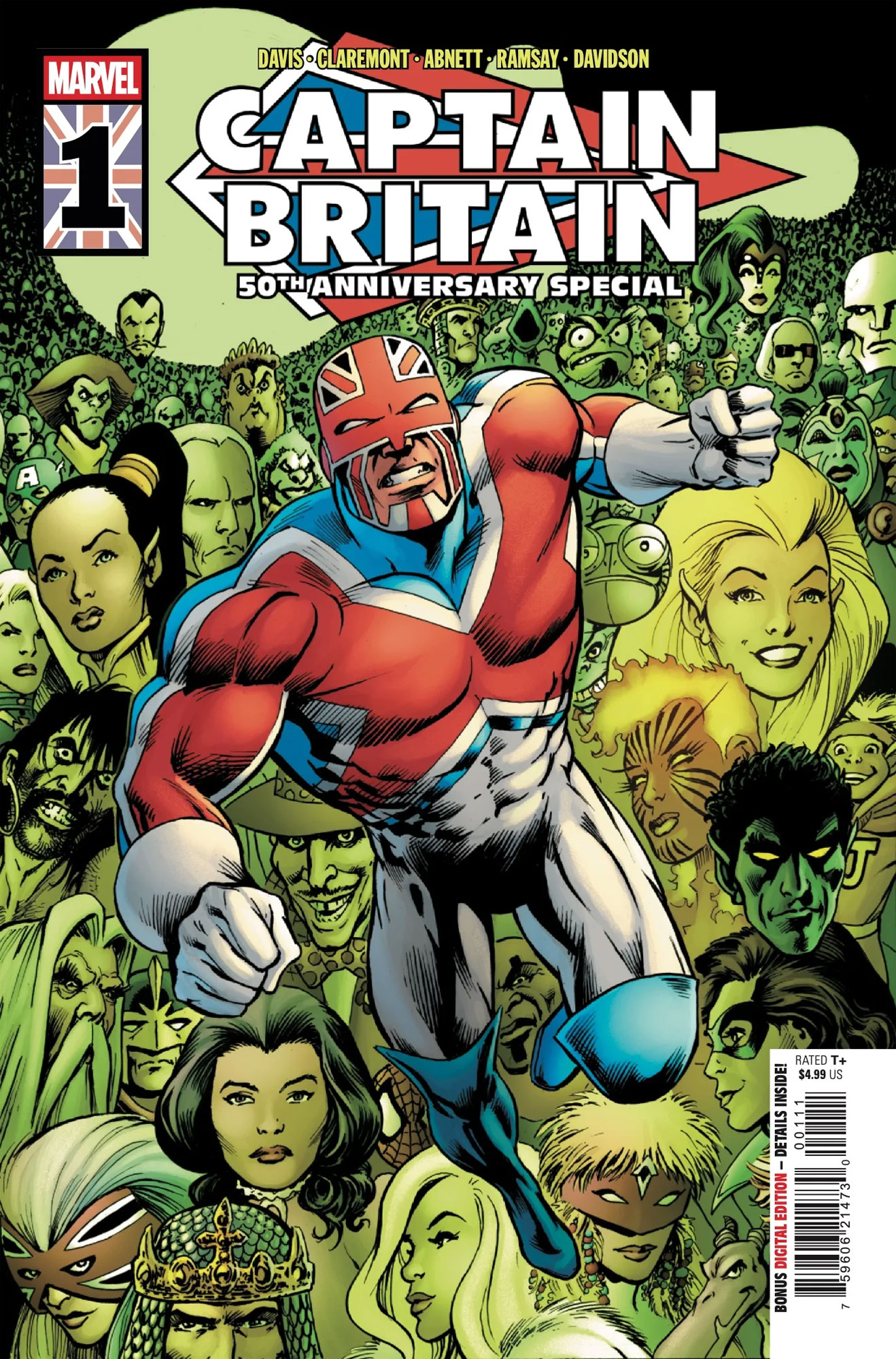 CAPTAIN BRITAIN: 50TH ANNIVERSARY SPECIAL #1