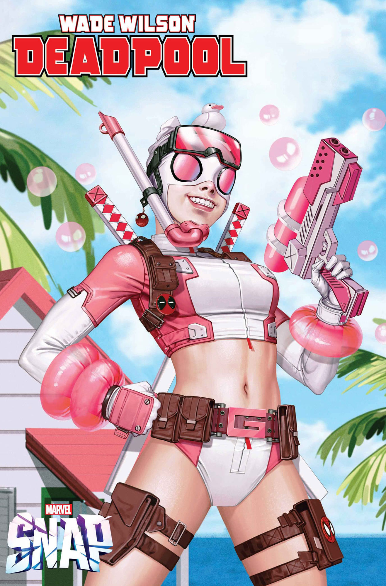 Wade Wilson: Deadpool - SNAP Swimsuit Variant Cover by InHyuk Lee