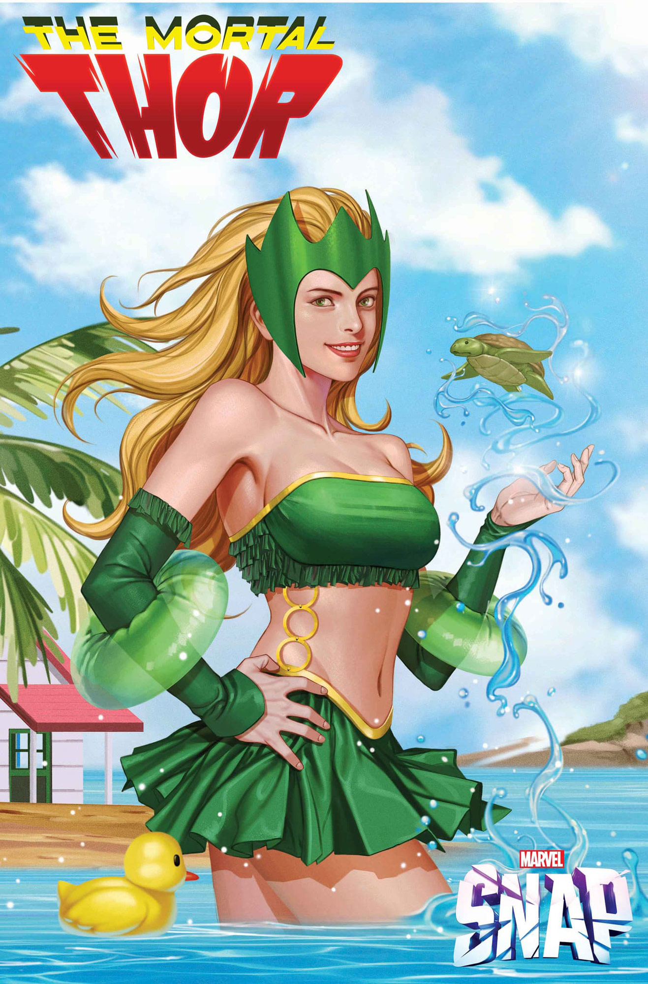 The Mortal Thor - SNAP Swimsuit Variant Cover by InHyuk Lee