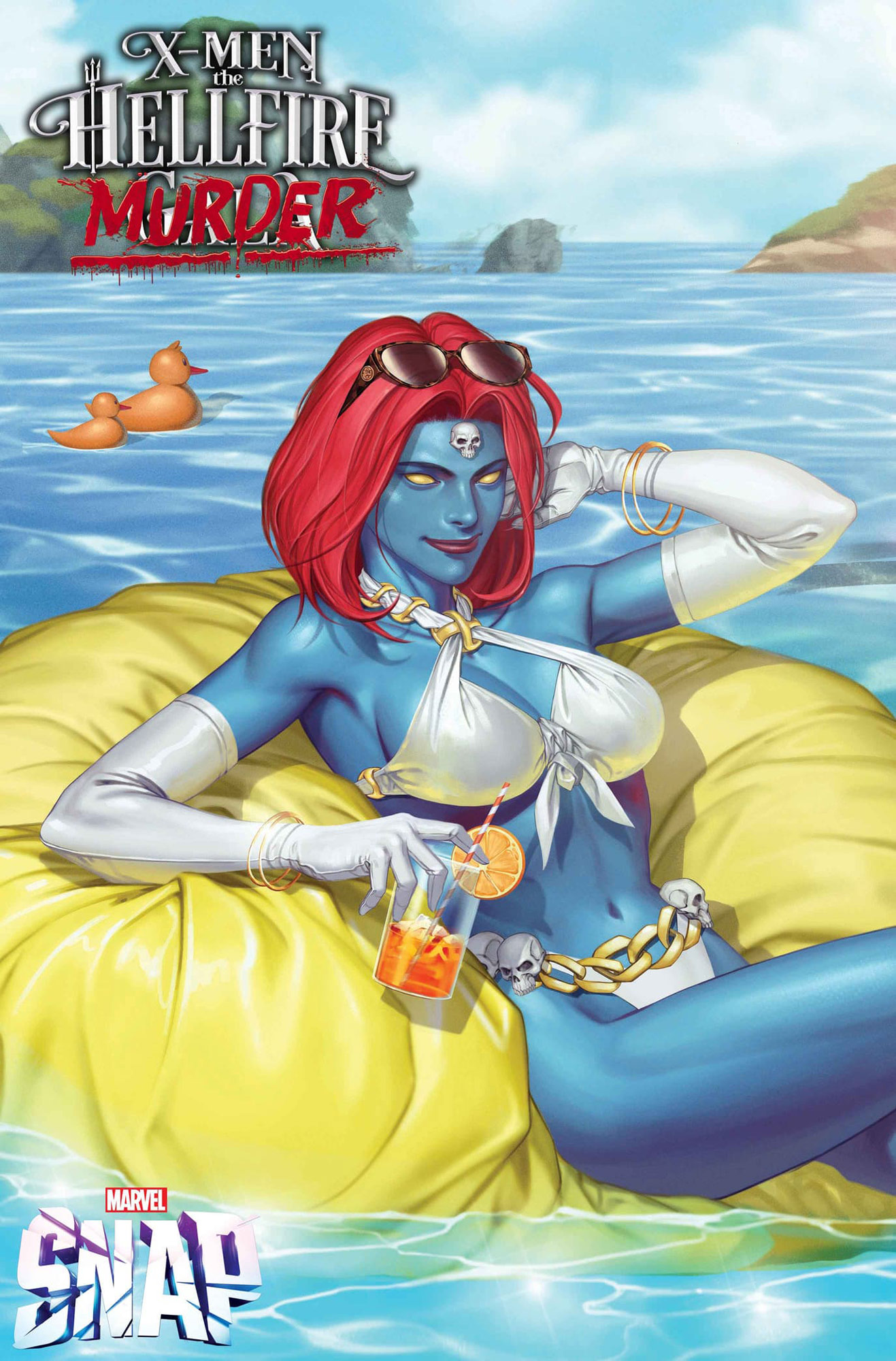X-Men: The Hellfire Murder - SNAP Swimsuit Variant Cover by InHyuk Lee