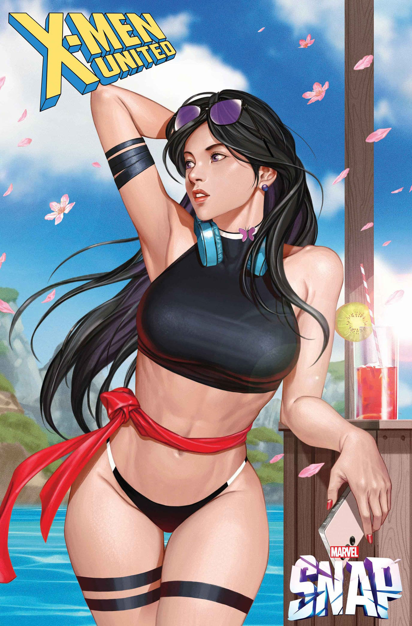 X-Men United - SNAP Swimsuit Variant Cover by InHyuk Lee