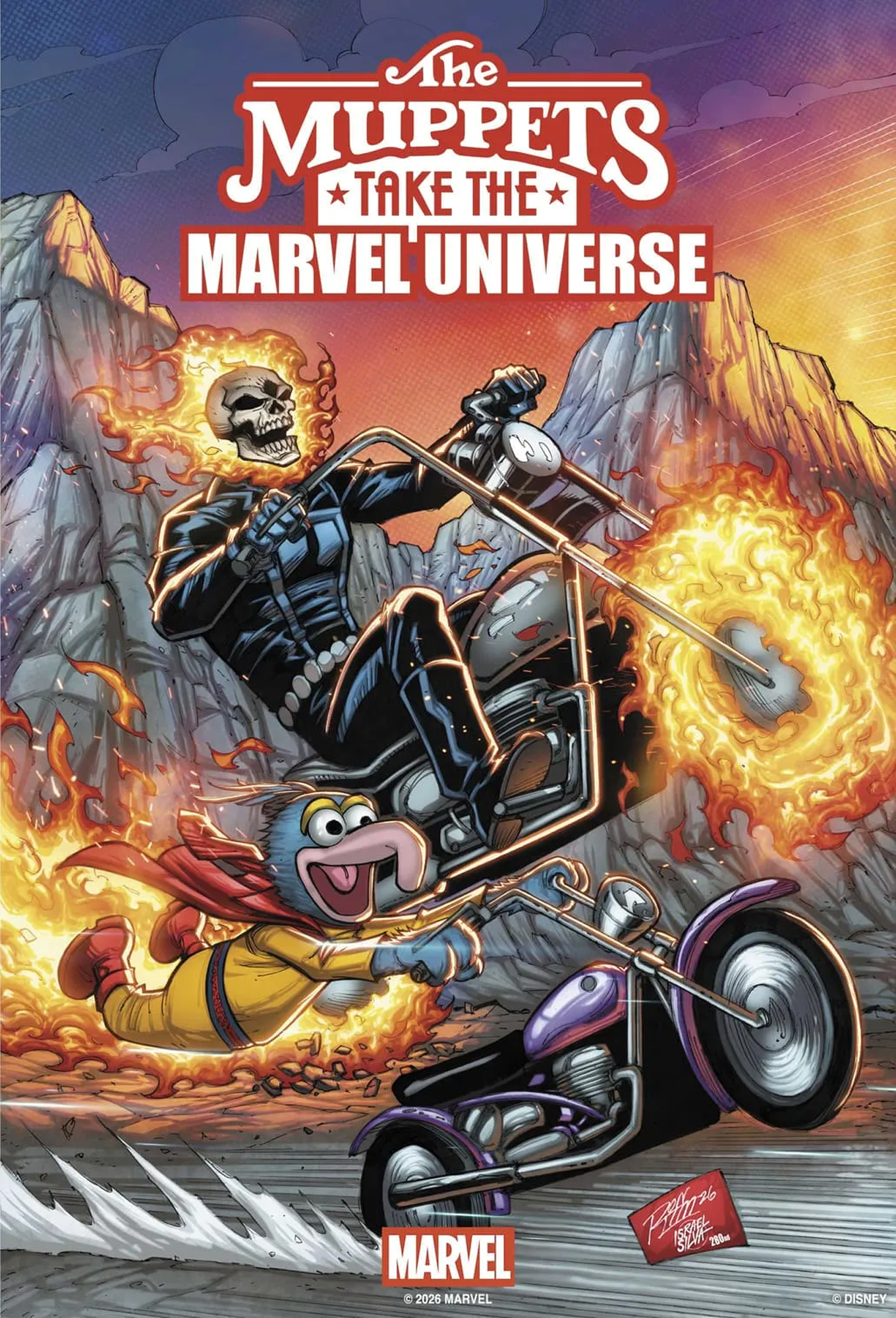 THE MUPPETS TAKE THE MARVEL UNIVERSE #1 - Variant Cover by Ron Lim