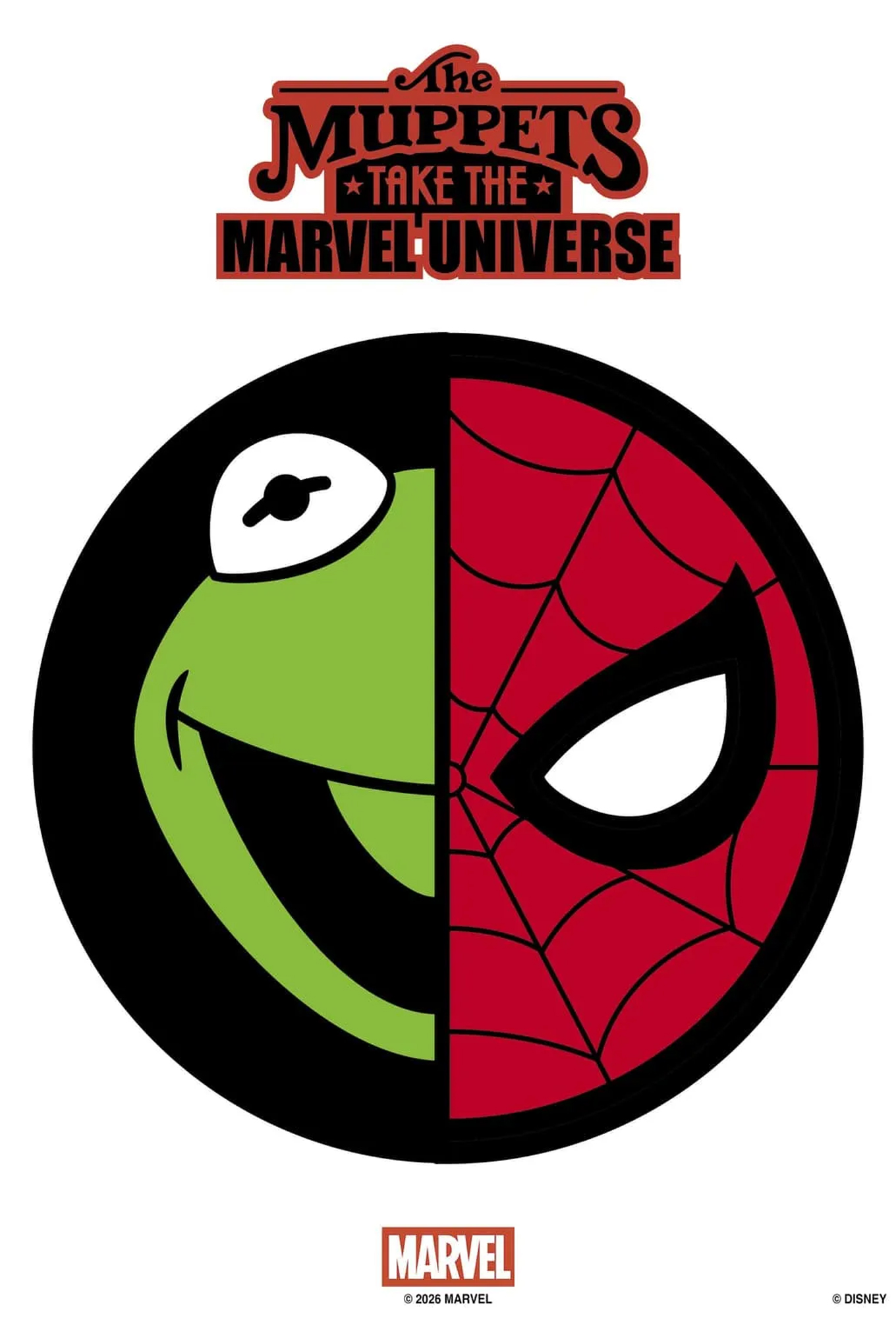 THE MUPPETS TAKE THE MARVEL UNIVERSE #1 - Variant  Logo Mashup Cover