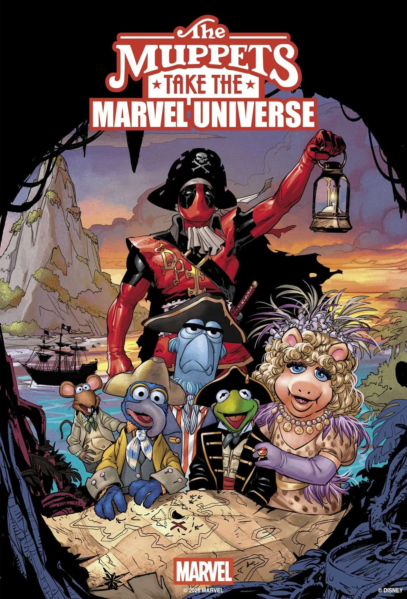 THE MUPPETS TAKE THE MARVEL UNIVERSE #1 - Variant Cover by Matteo Lolli