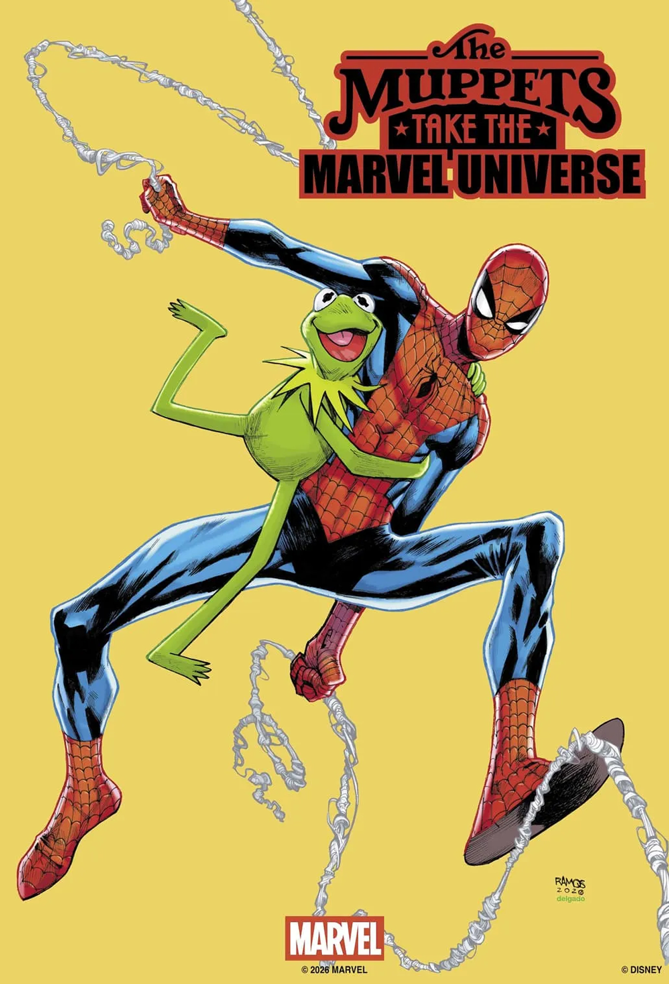 THE MUPPETS TAKE THE MARVEL UNIVERSE #1 - Variant Cover by Humberto Ramos