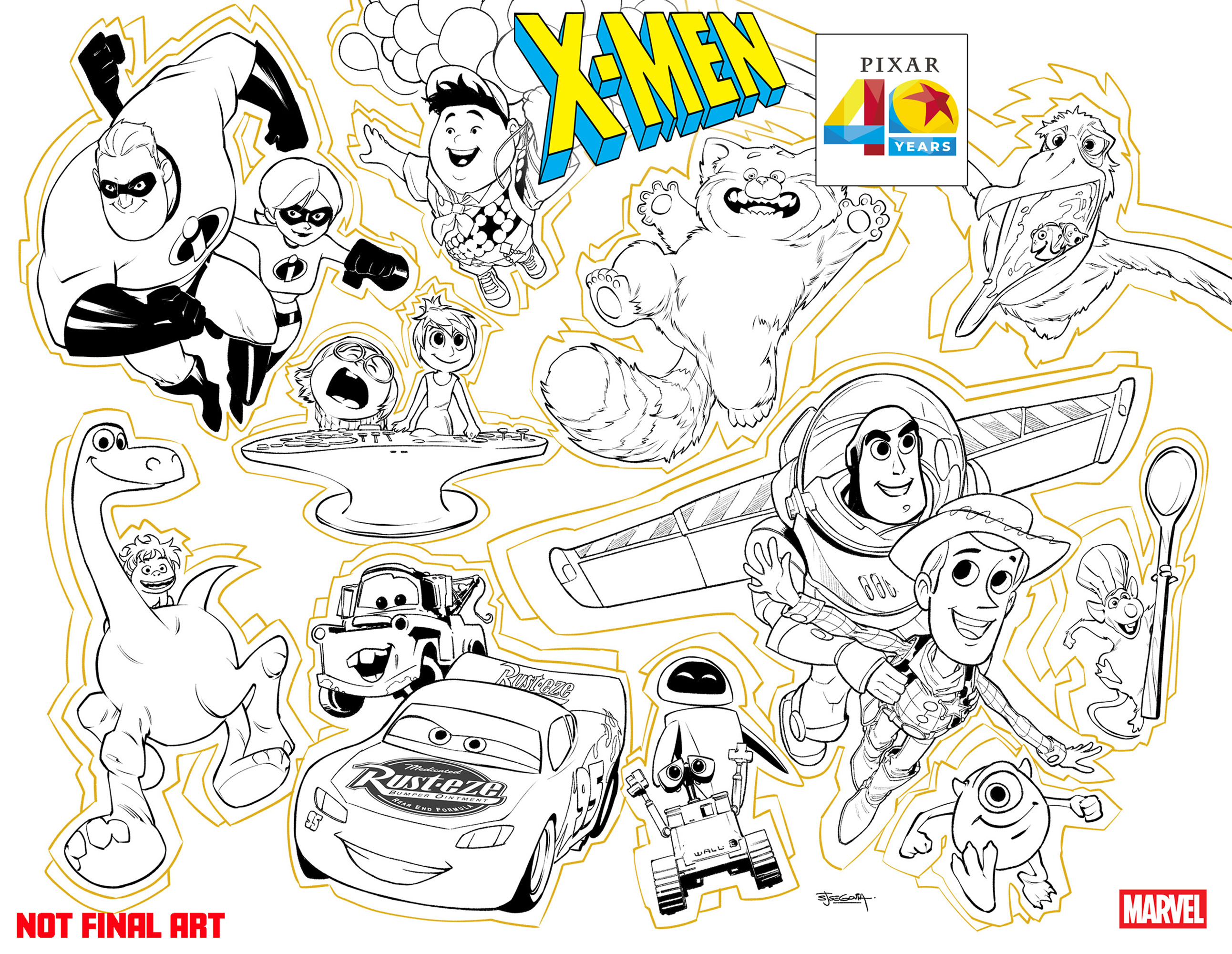 PIXAR 40TH Variant