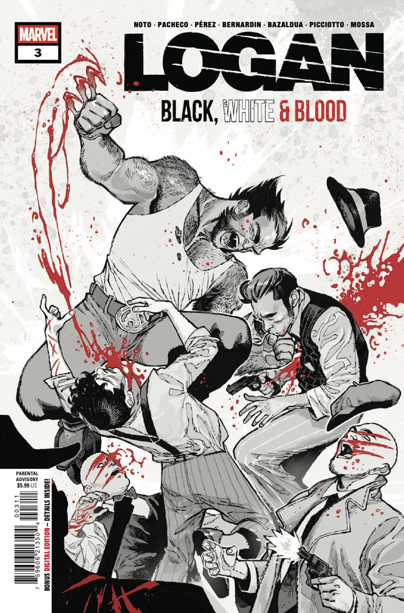 LOGAN: BLACK, WHITE & BLOOD #3